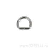 (20) полукольцо 20*13*(4мм) никель (упаковка 10 штук)
